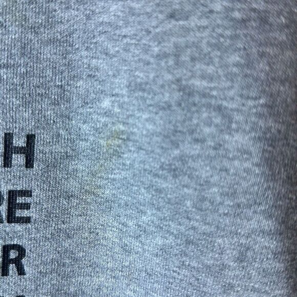 Nike Air Jordan Wings Swoosh Gray Pullover Hoodie Hooded Sweatshirt Mens Small S - Picture 3 of 8